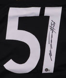 Myles Jack Signed Steelers Jersey (Beckett) Pittsburgh Linebacker / U.C.L.A.