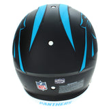 Steve Smith Autographed Panthers 2022 Black Alternate Authentic Helmet Radtke