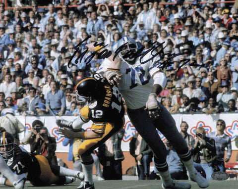 Ed "Too Tall" Jones Autographed Signed 8x10 Photo Dallas Cowboys MCS Holo #87478