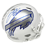 Josh Allen Buffalo Bills Signed "2024 NFL MVP" Rivalries Authentic Helmet BAS