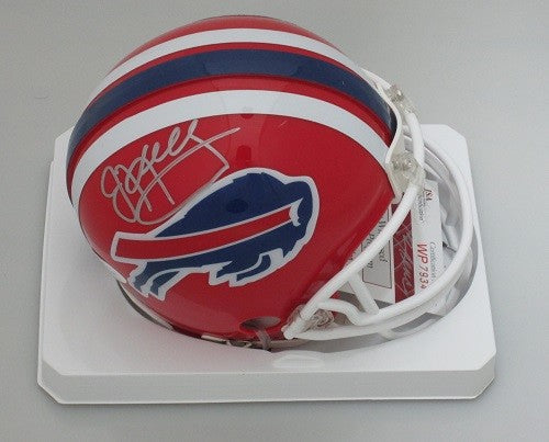 Bills Hall of Famer JIM KELLY Signed Mini Helmet AUTO - 5 x Pro Bowler - JSA!!