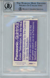 Tony Dorsett Autographed 11/6/1977 vs Giants Ticket Stub Beckett 10 Slab 39268