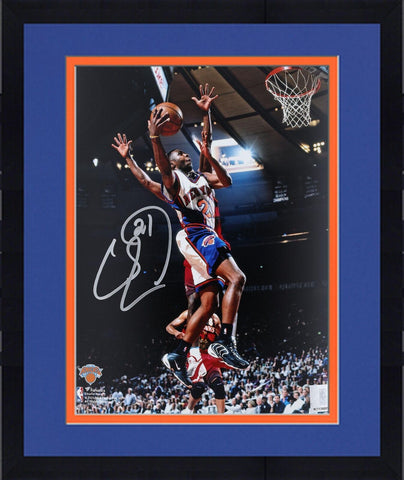 Signed Charlie Ward Knicks 8x10 Photo