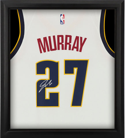 Jamal Murray Nuggets Signed Framed Nike Association Swingman Jersey Shadowbox