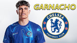 Alejandro Garnacho Signed Chelsea Nike Authentic Soccer Jersey (Beckett) Winger