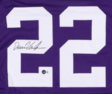 Deuce Vaughn Signed Kansas State Wildcats Jersey (Beckett) Dallas Cowboys R.B.