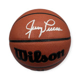 Jerry Lucas New York Knicks Signed Autographed Basketball TriStar