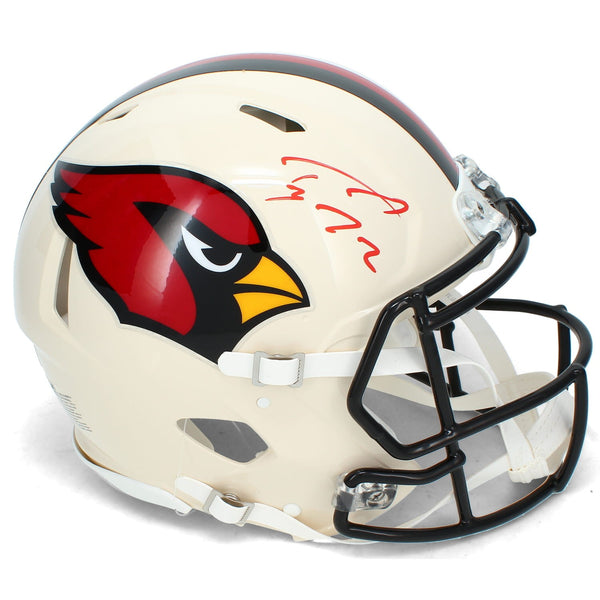 Tyler Allgeier Autographed Cardinals RETRO Speed Authentic Helmet Beckett