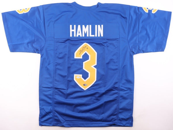 Damar Hamlin Signed Pitt Panthers Jersey (JSA & PIA) Buffalo Bills Defensive Bck