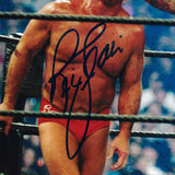 RIC FLAIR AUTOGRAPHED SIGNED 11X14 PHOTO VS. UNDERTAKER JSA STOCK #203606