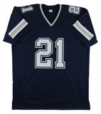 Deion Sanders Signed Dallas Cowboys Jersey (Beckett) 8xPro Bowl Defensive Back