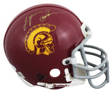 USC Lynn Swann Authentic Signed VSR4 Rep Mini Helmet Autographed JSA #AD09264