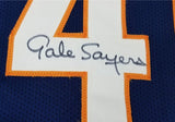 Gale Sayers Signed Chicago Bears Jersey (PSA COA) 4xPro Bowl Running Back/ HOF