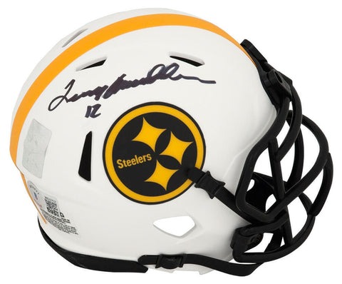 Terry Bradshaw Signed Steelers Lunar Eclipse Riddell Speed Mini Helmet (Beckett)