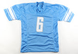 Cameron Sutton Signed Detroit Lions Jersey (JSA) Ex-Tennesse Vol Defensive Back