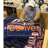 Mike Singletary Autographed/Signed Pro Style Sz XL Jersey Navy Beckett WIT 58510