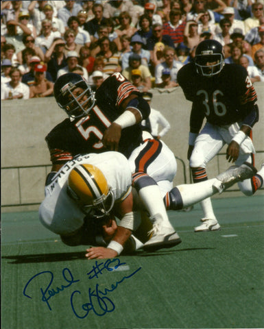 GB Packers Tight End PAUL COFFMAN Signed 8x10 Photo #6 AUTO - 3 x Pro Bowl