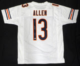 Chicago Bears Keenan Allen Autographed White Jersey Beckett BAS QR #1W533910