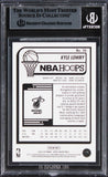 Heat Kyle Lowry Authentic Signed 2023 Hoops #36 Card BAS Slabbed