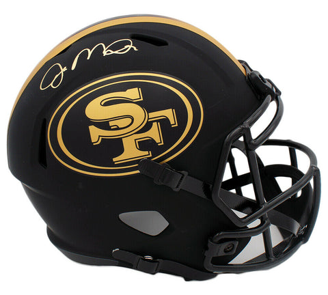 Joe Montana Signed San Francisco 49ers Speed Full Size Eclipse NFL Helmet