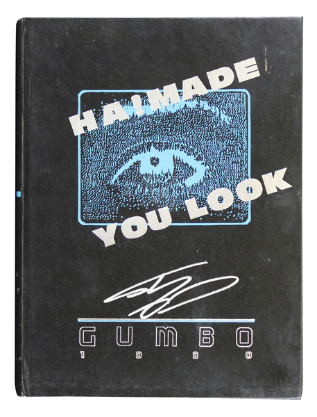 Lakers Shaquille O'Neal Authentic Signed 1990 LSU Yearbook BAS Witness #3W388794