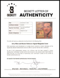 Jerry West & Brooks Robinson Autographed Sport Magazine Cover Beckett #AE08285