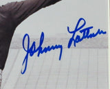 Johnny Lattner Notre Dame Signed/Autographed 8x10 B/W Photo Framed JSA 165806