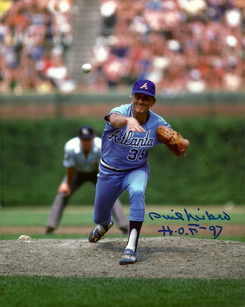 Atlanta Braves Hall of Famer PHIL NIERKO Signed 8x10 AUTO Photo #2 w/ HOF '97