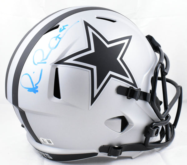 Michael Irvin Autographed Dallas Cowboys F/S Rave Speed Helmet-BeckettW Hologram