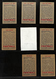 1951 Bowman Football Cards Green Bay Packers Complete Team Set (12) 200301