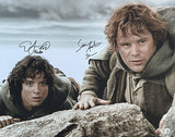 Sean Astin Elijah Wood Signed Lord of the Rings 16x20 Photo Beckett 42024