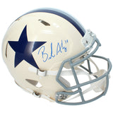 Brandon Aubrey Autographed Dallas Cowboys "RETRO" Authentic Helmet Beckett