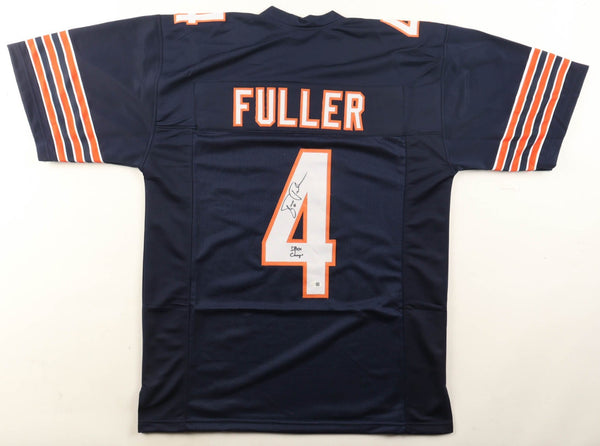 Steve Fuller Signed Chicago Bears Jersey "SB XX"(JSA) 1985 Jim McMahon's Back-Up
