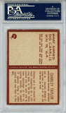 Charley Taylor Signed 1967 Philadelphia #190 Trading Card HOF PSA Slab 43647