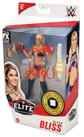 ALEXA BLISS AUTOGRAPHED WWE ACTION FIGURE THE GODDESS BECKETT 208694