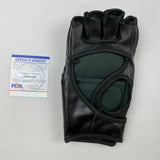 Autographed/Signed DOMINICK REYES UFC MMA Black Fighting Glove PSA/DNA COA Auto