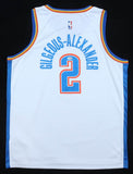 Shai Gilgeous-Alexander Signed Oklahoma City Thunder Jersey /JSA 2018 1st Rnd Pk