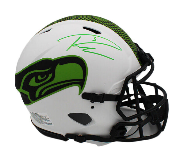Russell Wilson Signed Seattle Seahawks Speed Authentic Lunar NFL Helmet