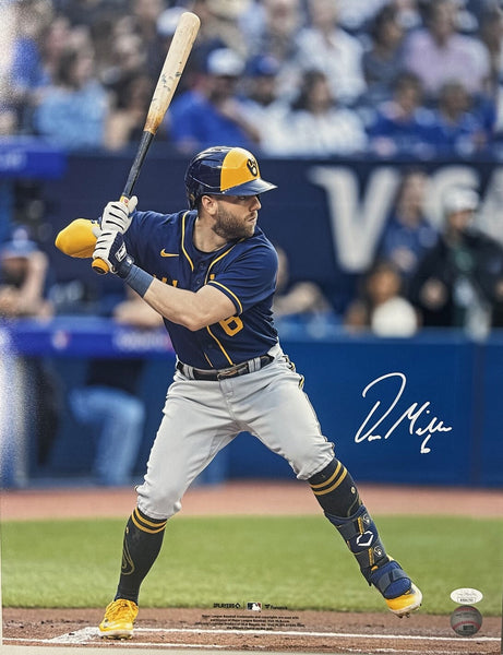 Milw. Brewers Infielder OWEN MILLER Signed 16x20 Photo #2 AUTO - JSA
