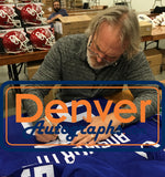 Brian Bosworth Autographed/Signed Pro Style Blue XL Jersey JSA 15099