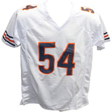 Brian Urlacher Autographed/Signed Pro Style White Jersey HOF Beckett 42618