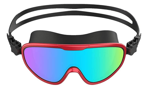 Anti-Fog Red Swimming Goggles