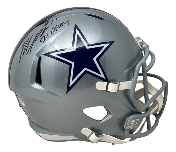 Micah Parsons Signed Dallas Cowboys FS Speed Replica Helmet 21 DROY Fanatics