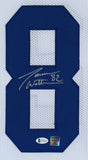 Jason Witten Authentic Signed White Pro Style Framed Jersey BAS Witnessed