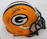 Jermichael Finley Signed Green Bay Packers Mini Helmet GTSM Super Bowl XLV Champ