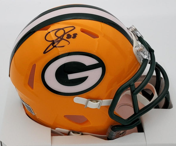 Jermichael Finley Signed Green Bay Packers Mini Helmet GTSM Super Bowl XLV Champ