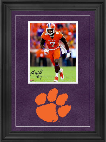 Mike Williams Clemson Tigers Deluxe Framed Signed 8" x 10" Photo