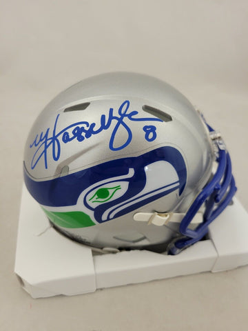 MATT HASSELBECK SIGNED SEATTLE SEAHAWKS THROWBACK SPEED MINI HELMET BECKETT