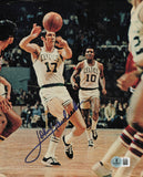 John Havlicek Autographed 8x10 Magazine Page Photo Celtics Beckett QR #BS12929