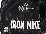 Iron Mike Tyson Signed "Baddest Man on the Planet" Boxing Trunks (Beckett)